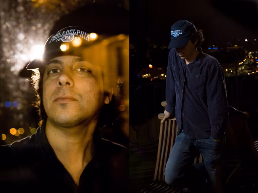 Artist portrait of M. Ward in Sweden.
