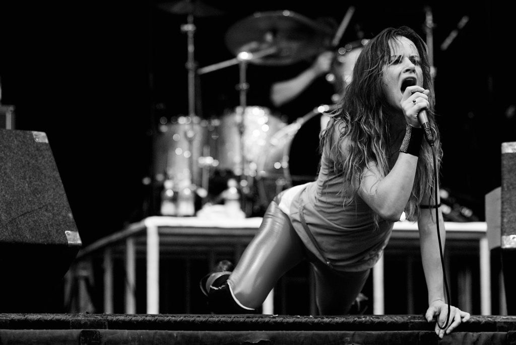 Artist Juliette Lewis live Stockholm