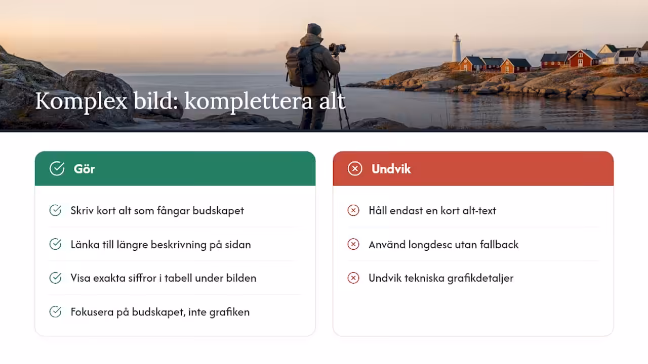 Kort alt-text kopplad till en längre bildbeskrivning