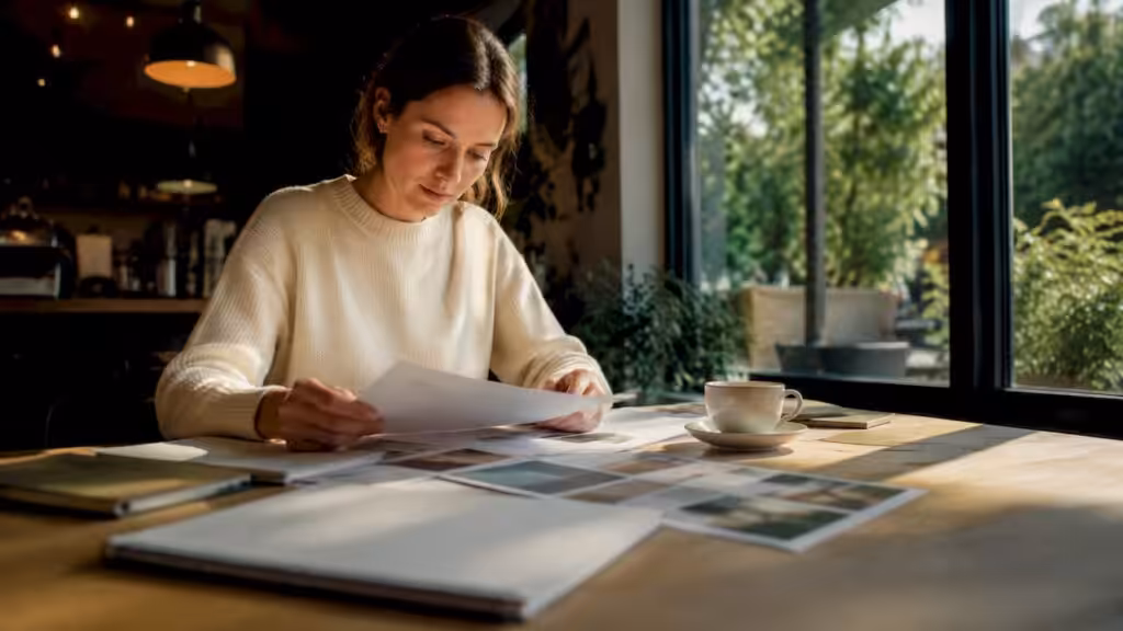 Marknadsföringsexpert som analyserar och utvärderar designstrategier