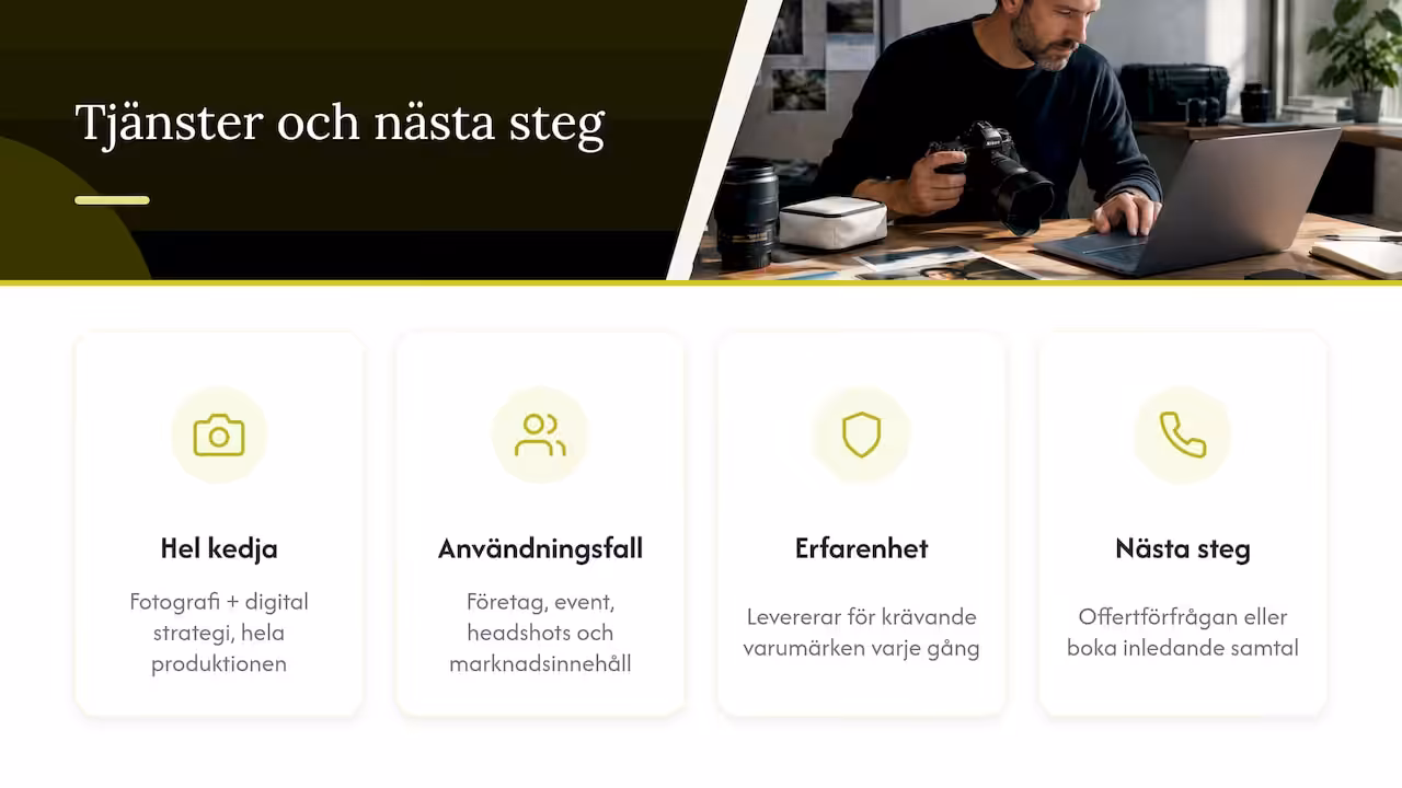 Boka konsultation eller offert för era behov av ramavtal — overview diagram